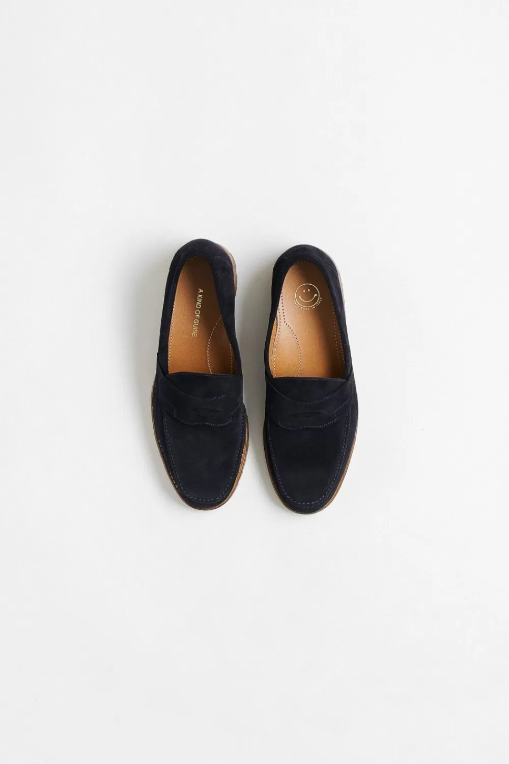 A Kind of Guise Bari Loafer Dark Azzurro>Herren Schuhwerk