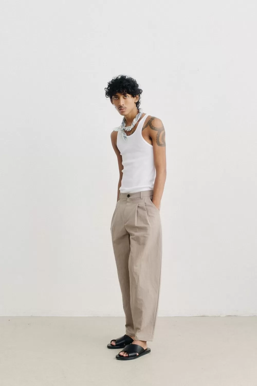 A Kind of Guise Weite Hose Mit Falten (Exklusiv Bei Akog)>Herren Hose